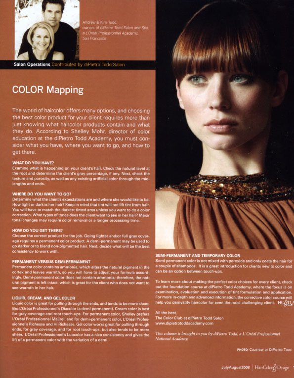 Hair Color & Design Aug 2008